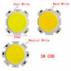 COB LED Light 7W 5W 3W 1W Chip With High Power Beads White Light Warm White