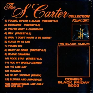 JAY Z - THE S. CARTER COLLECTION - NYC RAP HIP HOP MIXTAPE MIX CD - Picture 1 of 1