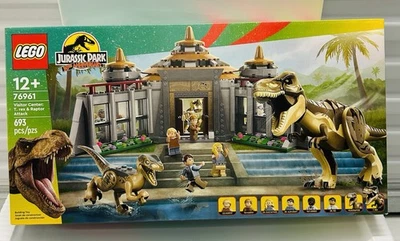 ✨NUEVO✨LEGO 76961 - Jurassic Park 30th Ann: Visitor Center: T. Rex & Raptor Attack Foto 1 de 4