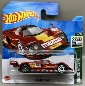 Hot Wheels Short Card Mazda 4/10 787B HW Retro Racers 28/250 “NEW” - Picture 1 of 2