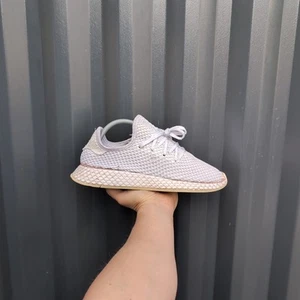 UK 8 - Adidas Deerupt Runner weiß Laufschuhe Turnschuhe Herren Schuhe Fitnessstudio CQ2625 - Bild 1 von 11