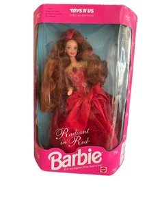 1992 Redhead Radiant in Red Mattel Vintage Barbie Puppe LESEN - Bild 1 von 15