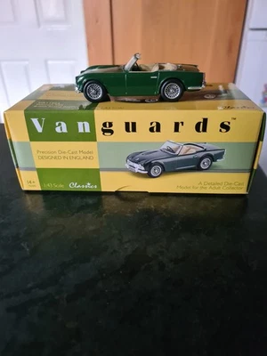 VANGUARDS - VA11504 - TRIUMPH TR4 - BRG - SEULEMENT 1100 - 2010. - Photo 1/4