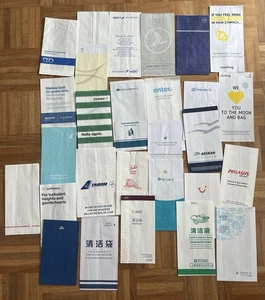 Seltene Sammlung von Airline-Air-Sickness-Bags - Bild 1 von 1
