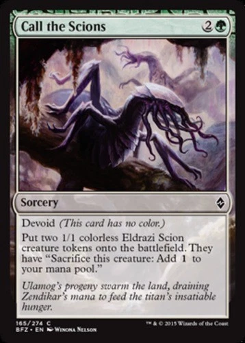 x1 Call the Scions - Battle for Zendikar - NM - MTG - Image 1 of 1