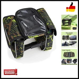 Fahrrad Gepäckträgertasche Fahrrad Doppel Gepäckträgertasche mit Abnehmbarer... - Bild 1 von 10