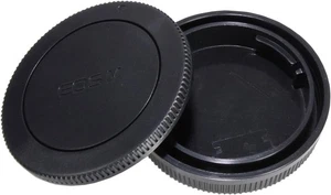Rear Lens Cap and Body Cap Set Compatible with Canon EOS M Mirrorless Camera - Picture 1 of 2
