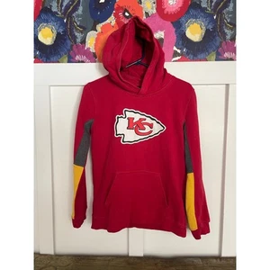 KC Chiefs hoodie boys large - Picture 1 of 6