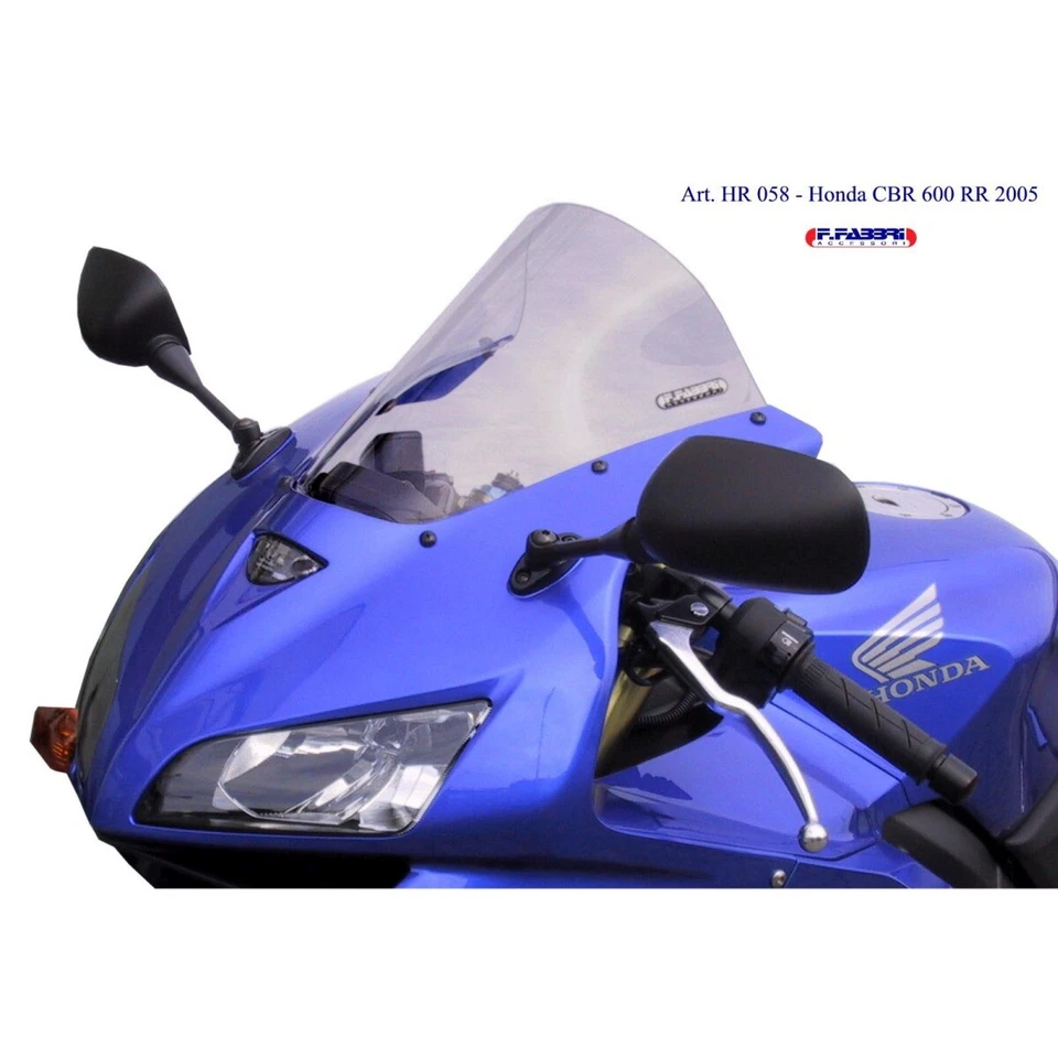 CUPOLINO FABBRI TRASPARENTE SOLO PISTA PER HONDA 600 CBR RR 2005-2006 - Immagine 1 di 1