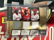 2008 SPx Winning Trios /75 Vladimir Guerrero Garret Anderson Casey Kotchman 🔥🔥