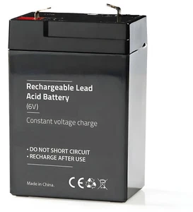 6V Classic Motorcycle Sealed Lead Acid Battery 6V 4AH Non-Spillable for Lucas - Picture 1 of 3