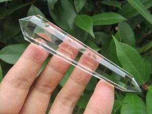 12 Sided VOGEL Style Natural Clear QUARTZ CRYSTAL DT POINT Healing 43.9g - Photo 1 sur 9
