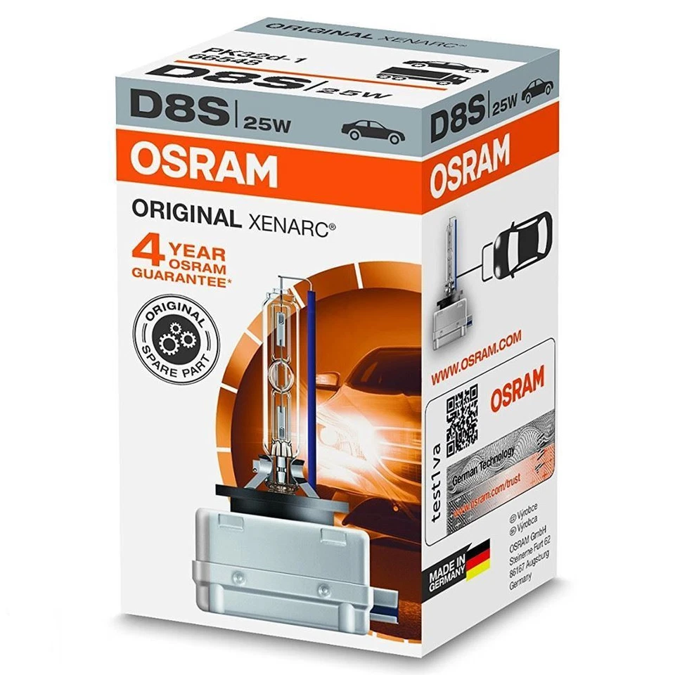 Osram 66548 Original XENON BULB D8S XENARC 25W PK32D-1 HID NEW x1 - Bild 1 von 1