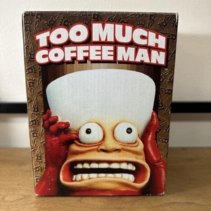 2003 Bowen Designs Klebe Comics "Too Much Coffee Man " 6" Mini Büste 420/500 - Bild 1 von 13