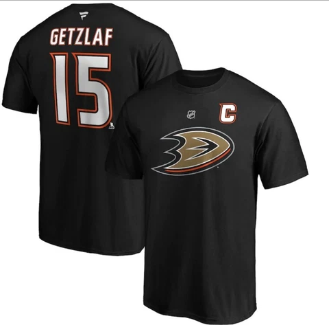 Ryan Getzlaf Anaheim Ducks Adidas Men's #15 Jersey T-Shirt Cover