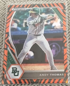 2021 Panini Prizm Draft Picks Tiger Stripes Prizm #’d/99 Andy Thomas #PDP144 - Picture 1 of 3