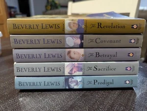 BEVERLY LEWIS ABRAM'S DAUGHTERS 1-5 PAPERBACK Betrayal Prodigal Covenant Amish - Picture 1 of 7