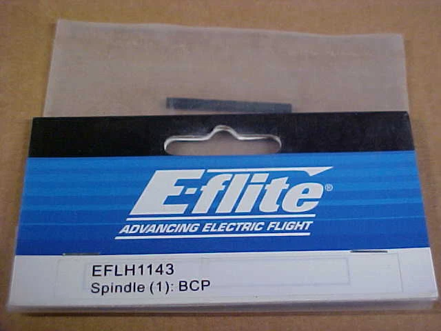 E-FLITE  EFLH1143 = SPINDLE (1) : BCP (NEW) - Image 1 of 1
