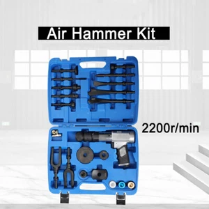 Air Hammer Chisel Tool Set Multifunctional Pneumatic Hammer Retainer - Picture 1 of 14