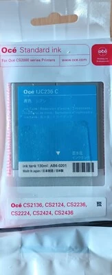 Genuine OCE Standard Ink - CS2000 Series IJC236 C Cyan - Image 1 of 3