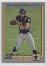 2001 Topps Drew Brees #328 Rookie RC