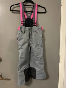Crane Snow Extreme Grey / Pink Ski Salopettes NWOT Aged 4 Years (ski7) - Picture 1 of 2
