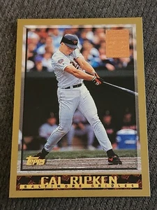 1998 Cal Ripken Jr Topps #320 Bronze Minted in Cooperstown Parallel Orioles HOF - Picture 1 of 2