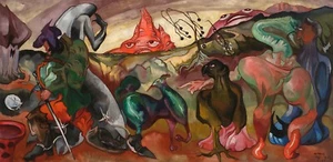 Stanislaw Witkiewicz: "Fantasy - Fairy Tale" (1921-1922) - Giclee Fine Art Print - Picture 1 of 7