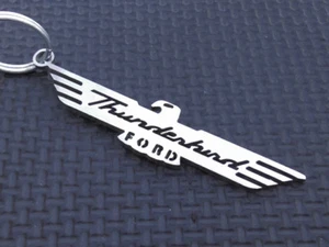 Keyring for FORD THUNDERBIRD CONVERTIBLE SUPER COUPE TURBO 1966 SC 66 Keychain - Picture 1 of 1