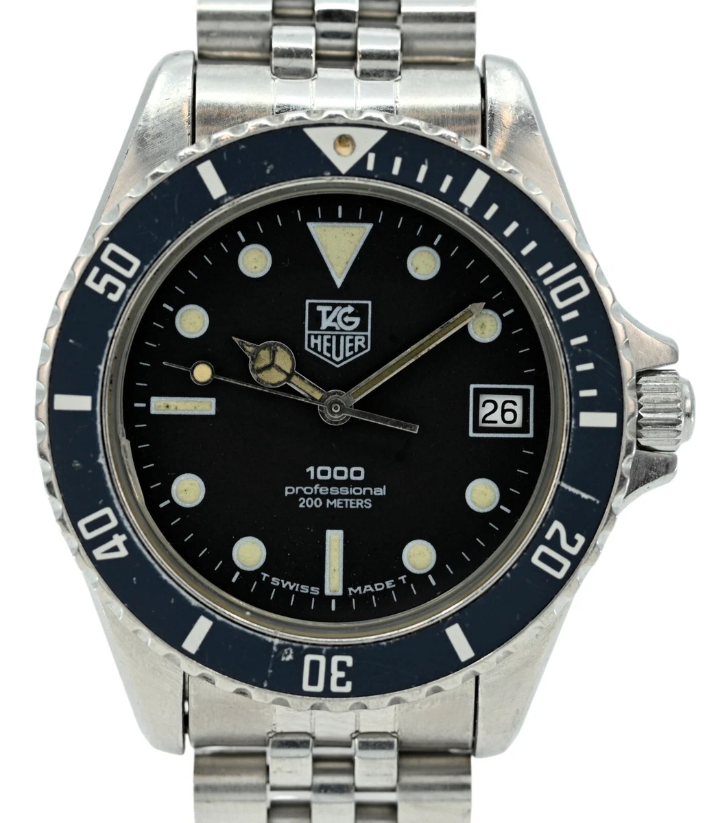 TAG Heuer 1000 Diver Wristwatches for Men for sale | eBay