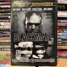 Blackmail 1929 DVD Anny Ondra  Alfred Hitchcock British Crime Drama Thriller