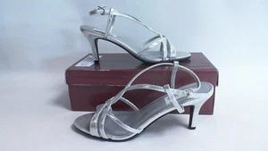 New Dyeables Wedding Shoe- Silver - Elvira - US 6B UK 4 #11D100 - Picture 1 of 6
