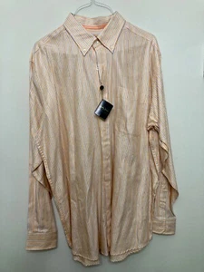 Bobby Jones Collection Button Down Long Sleeve Shirt Men XL 17-17.5 New With Tag - Picture 1 of 11
