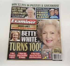 Betty White Turns 100 National Examiner Magazine ~ Jan. 3, 2022 QTY AVAILABLE - Picture 1 of 1