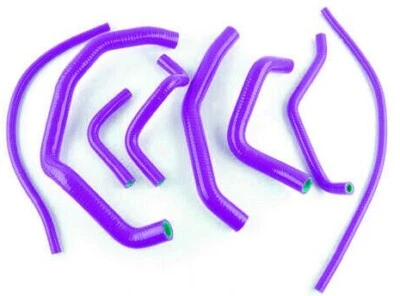KIT MANGUERAS RADIADOR SILICONA MORADO PARA HONDA CBR600F4 CBR 600 F4I 1999-2002 Foto 1 de 4