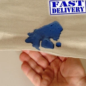 HD Plastic Backed Cotton Twill Laminated Dust Sheets Large 12ft x 9ft 20 PACK - Picture 1 of 1