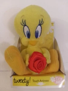 Palm Pals Tweety Bird From Looney Tunes Plush Toy Mint In Box Approx 4.5" Tall - Picture 1 of 2