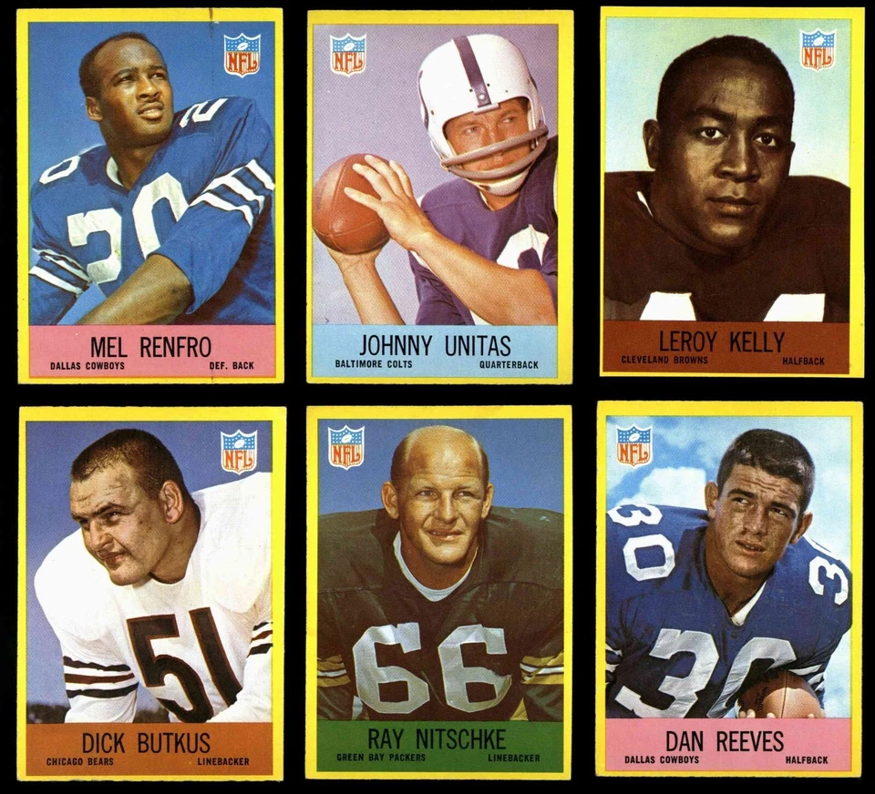 1967 Philadelphia Football You Pick  Complete Your Set -PRICE BASED ON CONDITION - Image 1 of 1