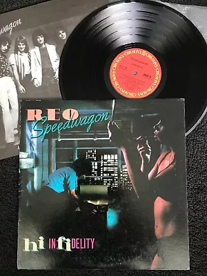 REO Speedwagon - Hi Infidelity Vinyl LP HONG KONG CBS/Sony 25.3P-258 1980 NM/EX - Image 1 of 4