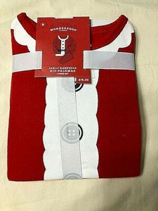 NWT Wondershop at Target SANTA Family Sleepwear 2 Piece Kids Pajamas PJ's size 4 - Picture 1 of 4