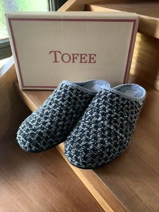 Tofee Hausschuhe Socken Pantoffel Latschen Schlappen Hüttenschuhe Strickoptik - Bild 1 von 4