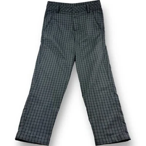 Puma grau kariert vorne flach CCell Polyester Elasthan Golfhose Herren Größe 28X28 - Bild 1 von 3