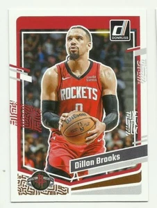 2023-24 Donruss Basketball Base Card # 181 Dillon Brooks Houston Rockets - Picture 1 of 2