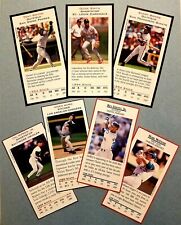 1994*1995*1996 MLB All-Star Game Program Inserts *Pick A Player* 10+ Ship FREE!