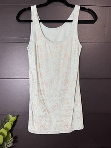 Shimmer Foil Print Sleeveless Women’s Tank Top A New Day Size L EUC - Picture 1 of 7