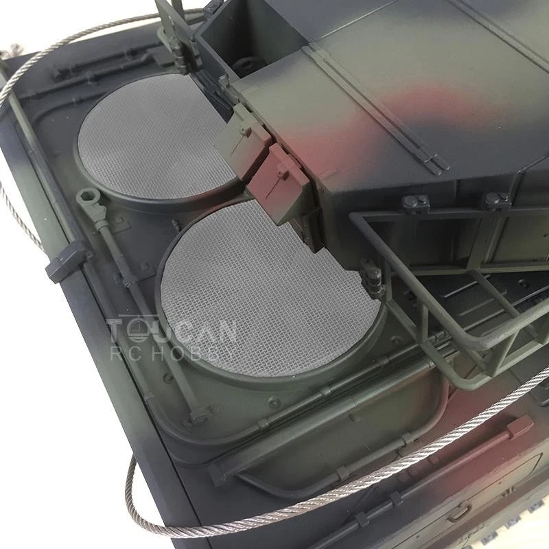 Henglong 1/16 German Leopard2A6 RC Tank 3889 Model Metal Grid Guard Steel Mesh - Image 1 of 3