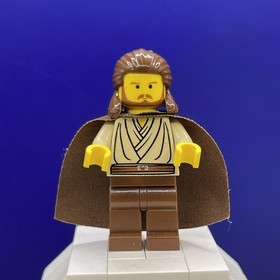 LEGO&reg; Minifig sw0027 - Qui-Gon Jinn (Yellow Head)