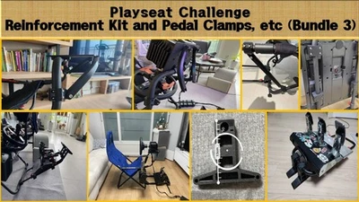 Playseat Challenge Verstärkungsset und Pedalklemmen, ETC-Paket Nr. 3 - Bild 1 von 4