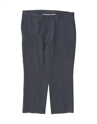 FARAH Womens Straight Chino Trousers W42 L27 Grey Polyester BA04 - Image 1 of 3