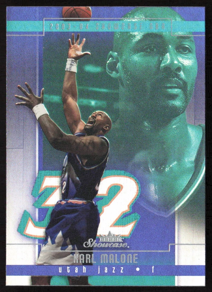 2003-04 Fleer Showcase Karl Malone #33 Utah Jazz - Image 1 of 2